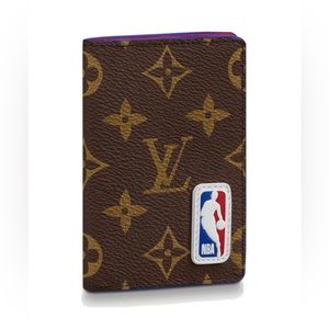Louis Vuitton NBA Virgil Abloh LVxNBA Wallet Card Case SOLD OUT NEW